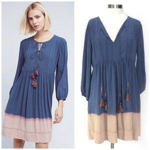 Anthropologie Holding Horses Dip Dye Peasant Dress / Tunic